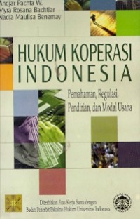 Hukum Koperasi Indonesia : pemahaman, regulasi, pendirian, dan modal usaha