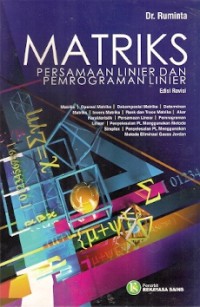 Matriks Persamaan Linier Dan Pemrograman Linier