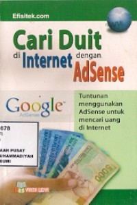 Cari Duit Di Internet Dengan Adsense