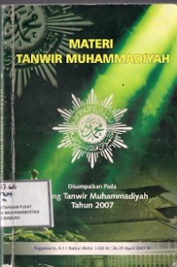 Materi Tanwir Muhammadiyah