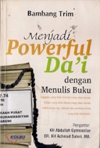 Menjadi Powerful Da'i Dengan Menulis Buku