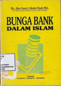 Bungan Bank Dalam Islam