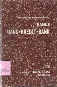 Kamus Uang Kredit Bank