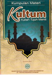 Kumpulan Materi Kultum Kuliah Tujuh Menit