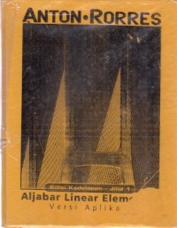 Aljabar Linear Elementer : versi aplikasi