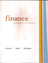 Finance : applications & theory