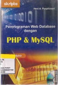 Pemrograman Web Database DengaN php & MySql