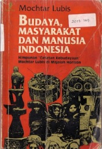 Budaya, Masyarakat Dan Manusia Indonesia