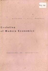 Evolution Of Modern Economics