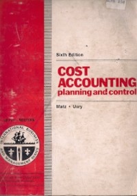 Cost Accounting Planning And Control