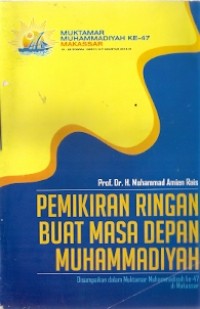 Pemikiran Ringan Buat Masa Depan Muhammadiyah