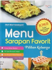 Menu Sarapan Favorit Pilihan Keluarga