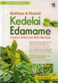 Budidaya & Khasiat Kedelai Edamame