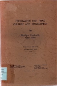 Freshwater Fish Pond Culture And Management