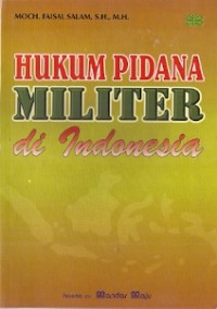 Hukum Pidana Militer Di Indonesia