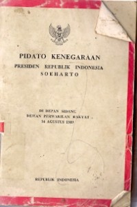 Pidato Kenegaraan Presiden Republik Indonesia