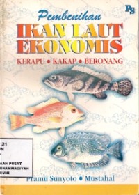 Pembenihan Ikan Laut Ekonomis : kerapu-kakap-beronang