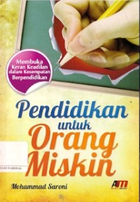 Pendidikan Untuk Orang Miskin