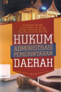 Hukum Administrasi Pemerintahan Daerah