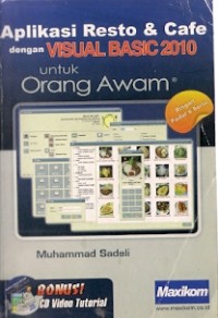 Aplikasi Resto & Cafe Dengan Visual Basic 2010 Untuk Orang Awam