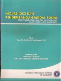 Inovasi Gizi Dan Pengembangan Modal Sosial