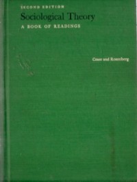 Sociological Theory A Book Of Readings