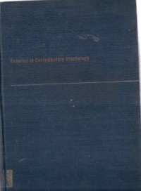 Theories In Contemporary Psychology