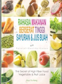 Rahasia Makanan Berserat Tinggi Sayuran & Jus Buah