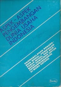 Aspek-Aspek Pengembangan Dunia Usaha Indonesia