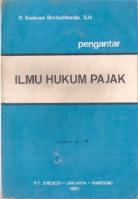 Pengantar Ilmu Hukum Pajak