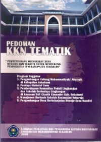 Pedoman KKN Tematik 