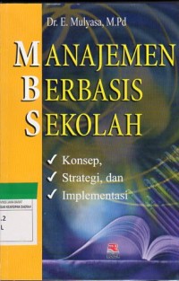 MANAJEMEN BERBASIS SEKOLAH