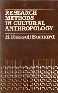 Research Methods in Cultural Antrhropology