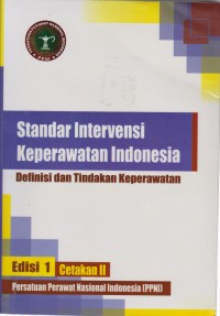 Standar Diagnosis Keperawatan Indonesia